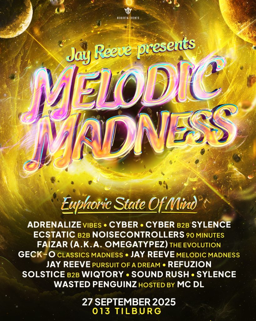 Flyer Melodic Madness 2025